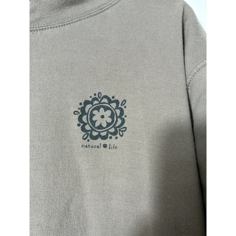 Natural Life Hoodie Sz Small‎ Brown Outdoor